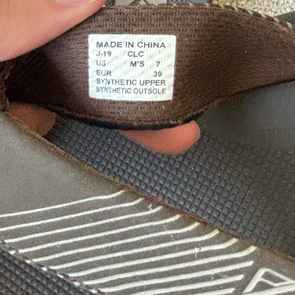 Reef Cushion Flip Flop Thong Sandal Brown Outdoors Comfort Spring Summer - Picture 7 of 9